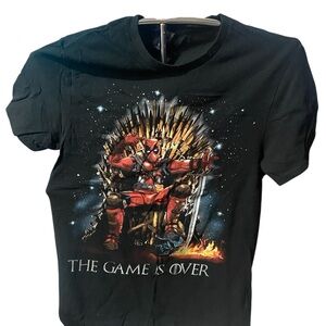 District Deadpool x Game of Thrones Black Graphic Tee - Short Sleeve